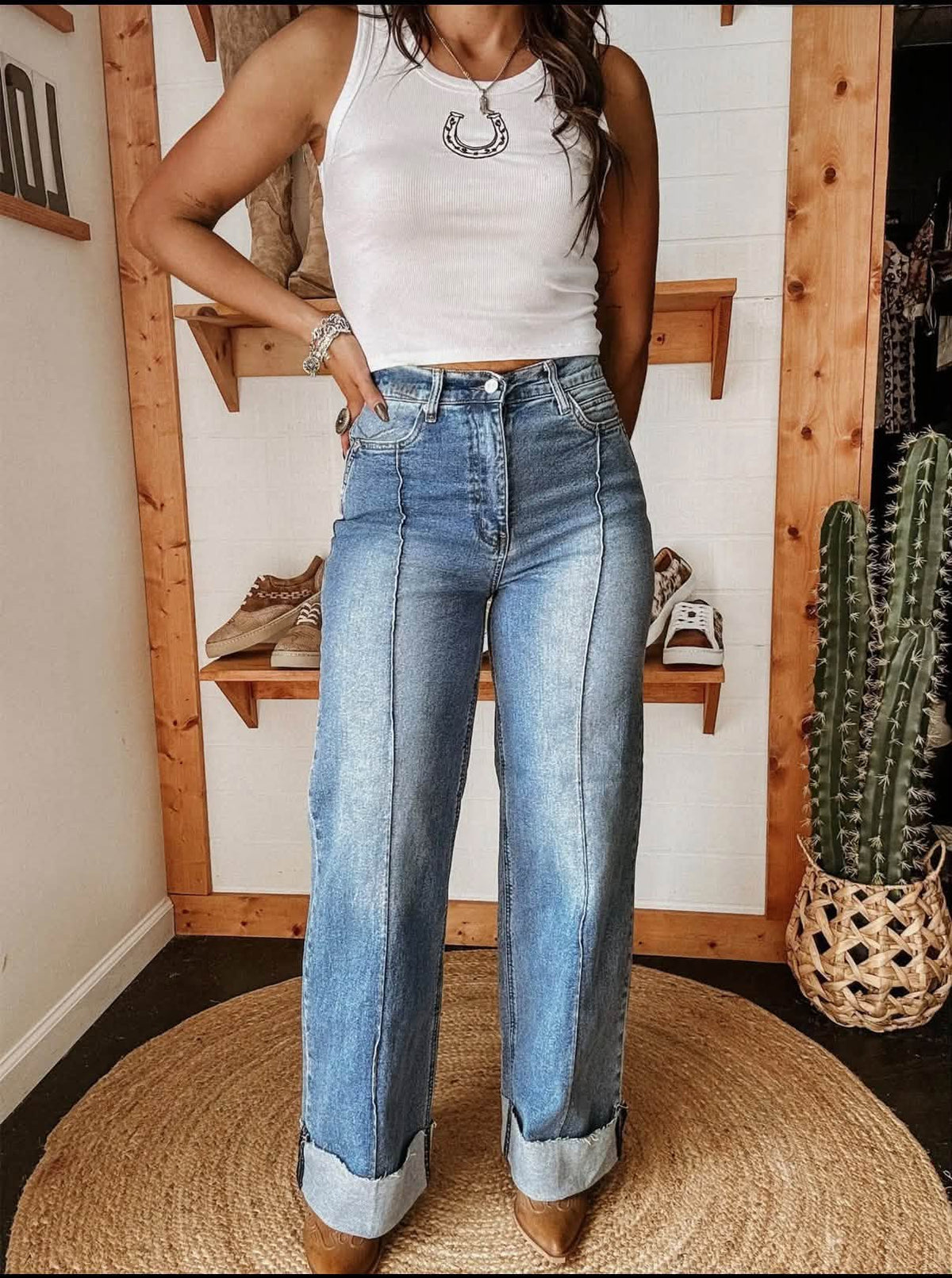 High Waste Women Jeans